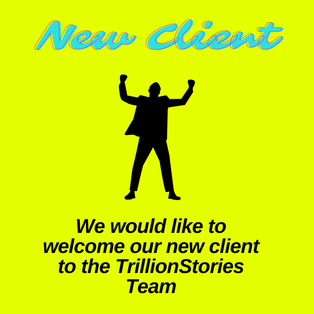 Welcome aboard our new client